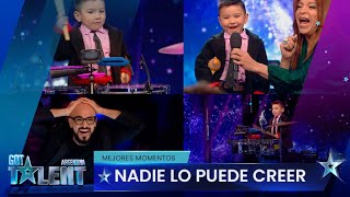 IMPACTANTE Aythan tiene 4 AÑOS y toca los timbales como un PROFESIONAL  Got Talent Argentina 2023 [upl. by Kaine]