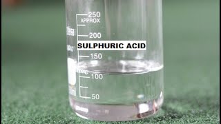 Preparation of Sulphuric Acid H2SO4 With Electrolysis of Copper Sulphate CuSO4 [upl. by Naitsyrk]