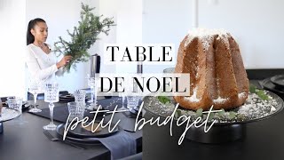 8 astuces table de Noël petit budget [upl. by Esya664]