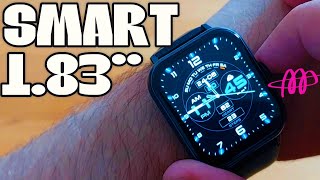 183 Inch Fashion Touch Screen Smart Watch Features and Review [upl. by Dyan784]