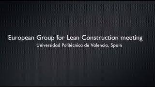 Lean Construction Meeting 11 [upl. by Emyam203]