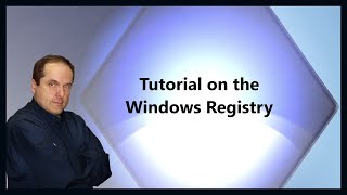 Tutorial on the Windows Registry [upl. by Eyllib991]