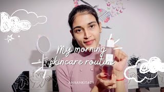 My morning skincare routine basic skincare steps  Short skincare routine video [upl. by Leona]