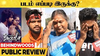 Bachelor Public Opinion  Bachelor Movie Review  GV Prakash Divya Bharathi [upl. by Linnie233]