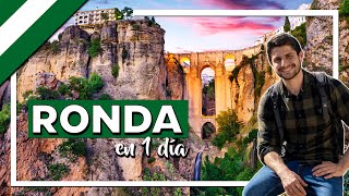 Qué ver en RONDA en 1 día 🌉 Málaga Andalucía [upl. by Atinas]