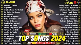 Rihanna Adele The Weeknd Ed Sheeran Selena Gomez Bruno Mars Maroon 5 Sia🍀🍒 Top Song 2025 [upl. by Aokek]