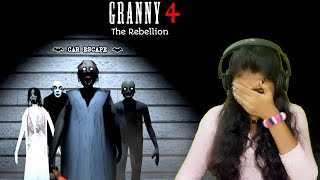 Granny 4 The Rebellion  Car Escape Full Gameplay 😨  Jeni Gaming [upl. by Aronal48]