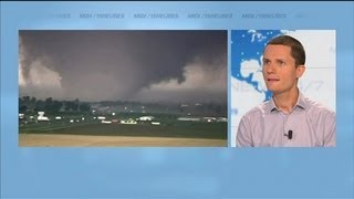 Tornade à Oklahoma quotlalerte na pas été donnée suffisamment tôtquot  2105 [upl. by Raamaj]