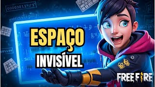 Como Colocar ESPAÇO INVISÍVEL no Nick do Free Fire Tutorial [upl. by Sisenej]