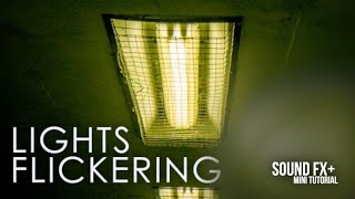 Fluorescent Lights Flickering  Sound Effect [upl. by Orr715]