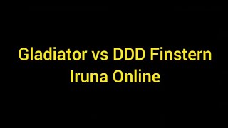 Gladiator vs Deadly Dark Dragon Finstern Iruna Online [upl. by Inglis]