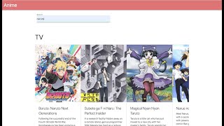 Anime API Challenge  Javascript  ES6 [upl. by Submuloc]