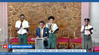 Eglise Adventiste du 7e Jour Jerusalem de Delmas 33 [upl. by Aissatsan]