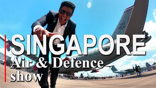 Travel With Chatura Singapore Air defence show 2020 Vlog 228 ENG SUB [upl. by Kcirdaed]