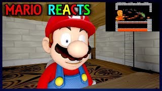 Mario Reacts to Mario from H3ll [upl. by Meares]