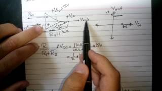 6 noninverting and inverting comparator with hysteresis [upl. by Redep398]