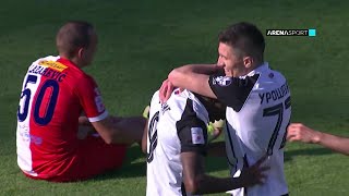 KUP SRBIJE 12 finale Partizan  Vojvodina 21  11052022 [upl. by Dominus]