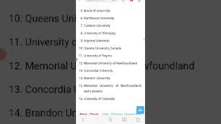 Canada University Scholarships Without IELTS 20242025  Study Abroad in CanadaScholarship [upl. by Irafat]