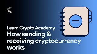 How sending amp receiving cryptocurrency works  Learn Crypto Academy [upl. by Drescher]