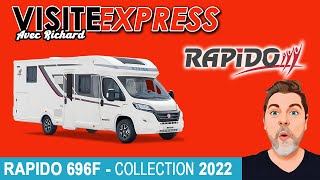 VISITE DU RAPIDO 696F  COLLECTION 2022 [upl. by Enitsirhc]