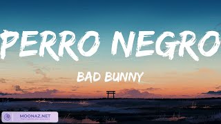 Bad Bunny  PERRO NEGRO  Lyrics [upl. by Einnaffit]