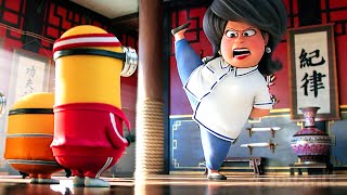 The Minions at The Kung Fu School  Minions The Rise of Gru  CLIP [upl. by Leirbma]