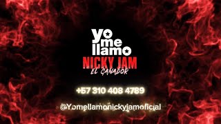 Yo Me Llamo Nicky Jam ganador de YoMeLlamo  Yo No Soy Tu Marido En La Cama Pal Party [upl. by Itsirhc]