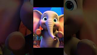 Little Elephant Plays His Horn 4  Kids Songs  Animals Songs Dy Kids Adventure [upl. by Ynohtnacram845]