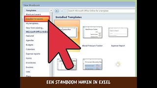 Een stamboom maken in Excel [upl. by Elish]