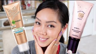 Korean BB Cream Etude House Vs American BB Cream Garnier  itsjudytime [upl. by Oliy]