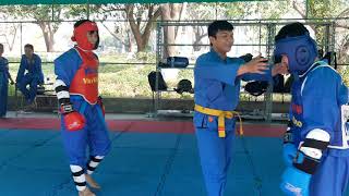 Đối kháng vovinam taekwondo vs karate [upl. by Leverick]