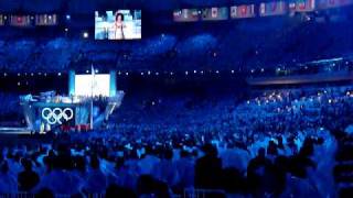 Opening Ceremony 2010 Olympics  Olympic Anthem [upl. by Anatollo]