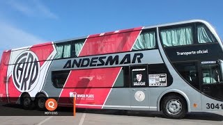 Andesmar es el transporte oficial de River Plate [upl. by Ennovehs]