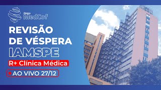 IAMSPE 2024 R Clínica médica Revisão de Véspera Dominada  Domine a prova de residência médica [upl. by Nah398]