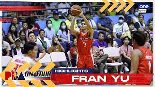 Fran Yu shines in NorthPorts win over Ginebra  2023 PBA on Tour [upl. by Gerita379]