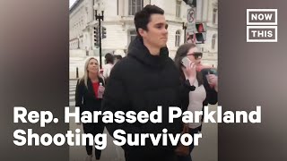 Marjorie Taylor Greene Harassed Parkland Survivor David Hogg [upl. by Llerrej224]