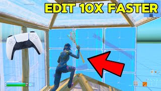 How To ACTUALLY EDIT FASTER On Controller 🎮 BEST Settings Tutorial  Tips and Secrets [upl. by Rimidalg537]