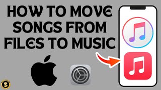 How to Move Songs From Files To Music On iPhone Full Guide [upl. by Aicila]