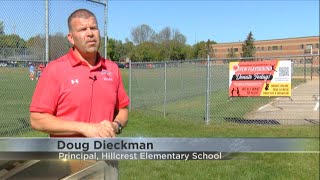 Fundraising campaign kicks off for new Hillcrest Elementary School playground [upl. by Einre553]