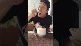 Makan kelapa jeli 🤤🤤🤤 bowobt food tangerangkuliner shortvideo mukbang tangerangfoodies [upl. by Hadwyn]