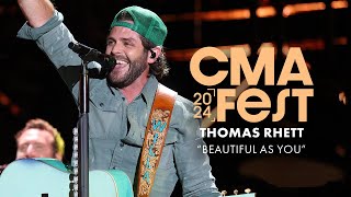 Thomas Rhett – “Beautiful As You”  CMA Fest 2024 [upl. by Nnaarat]