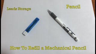 How To Refill a Mechanical Pencil [upl. by Aisac]