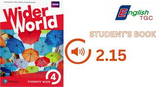 Wider World 4 Students book 215 [upl. by Acinimod321]