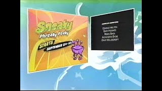 YTV 2005  Sneaky Phreaky Peaky Credits Promo 15 Seconds [upl. by Noiram982]