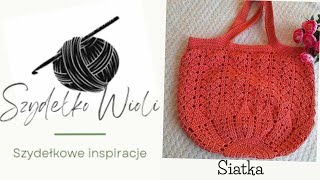 Szydełko Wioli  torba bag style handmade croche [upl. by Purington]