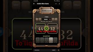 Goblin mine game oyinida tangalarni kopaytirish rek trend goblin goblinminegame [upl. by Adieno]