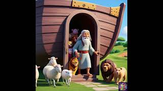 Noahs Ark  Kids Melody Bible Story Song 🐘🌈  Fun and Educational for Children kidsmelody kids [upl. by Brand]