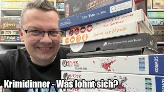 Top Krimidinner Spiele  20 Spiele  Was lohnt sich wirklich  Kurzinfos und Impressionen [upl. by Ahsitil]