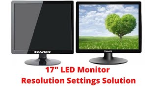 LED Monitor Display Resolution SetupStarexEsonic Bangla Tutorial [upl. by Rana466]