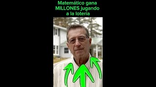 Matemático Gana MILLONES Jugando a la Lotería [upl. by Jennica]